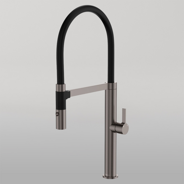 Fienza Sansa Pull Down Sink Mixer Gunmetal
