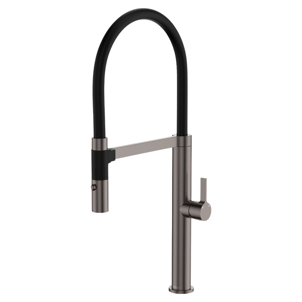 Fienza Sansa Pull Down Sink Mixer Gunmetal