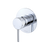 Fienza Axle Wall Mixer Large Round Plate Chrome