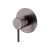 Fienza Axle Wall Mixer Large Round Plate Gun Metal