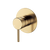 Fienza Axle Wall Mixer Large Round Plate Urban Brass
