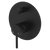 Fienza Axle Wall Diverter Mixer Large Round Plate Matte Black