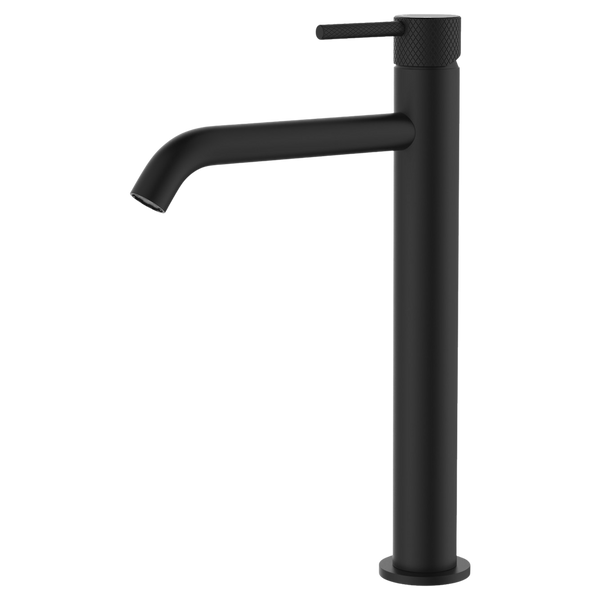 Fienza Axle Tall Basin Mixer Matte Black