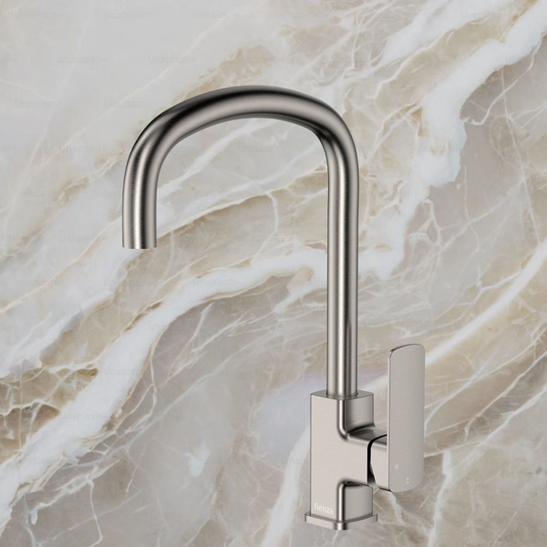 Fienza Tono Sink Mixer Brushed Nickel Lead Free