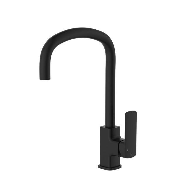 Fienza Tono Sink Mixer Matte Black Lead Free