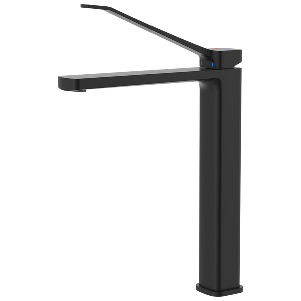 Fienza Tono Care Tall Basin Mixer Matte Black