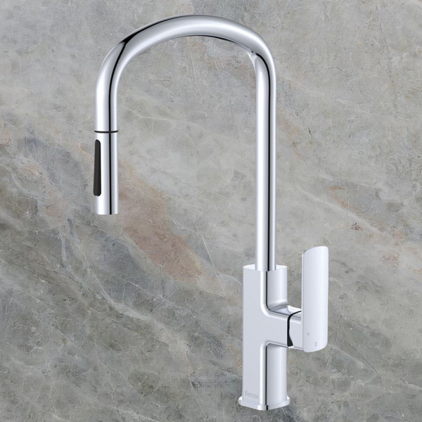 Fienza Tono Pull Out Sink Mixer Chrome Lead Free