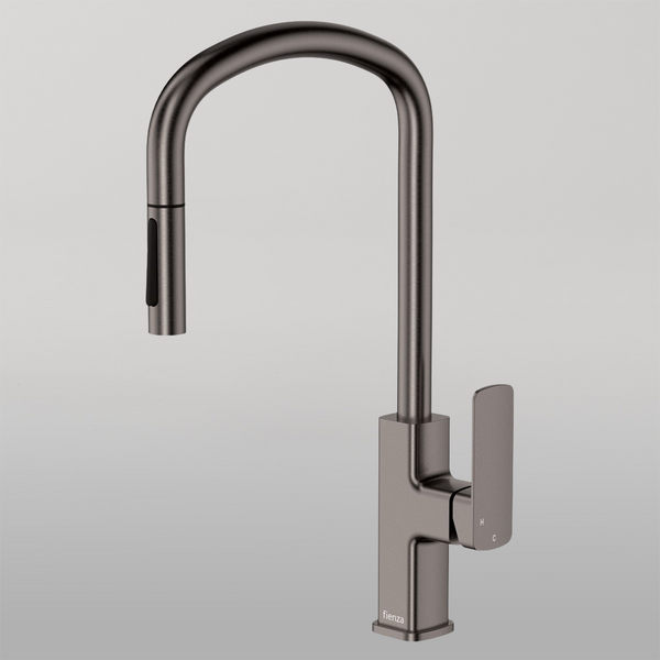 Fienza Tono Pull Out Sink Mixer Gun Metal