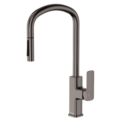 Fienza Tono Pull Out Sink Mixer Gunmetal Lead Free
