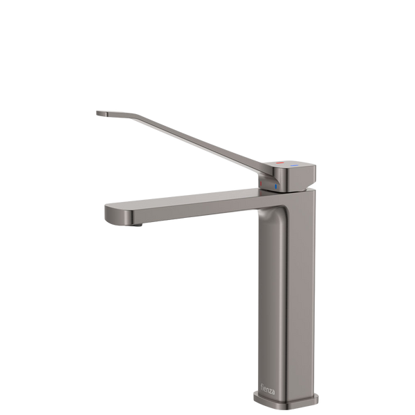 Fienza Tono Care Medium Basin Mixer Gun Metal