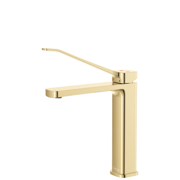 Fienza Tono Care Medium Basin Mixer Urban Brass