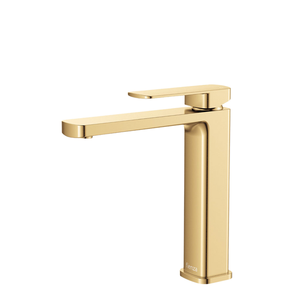 Fienza Tono Medium Basin Mixer Urban Brass