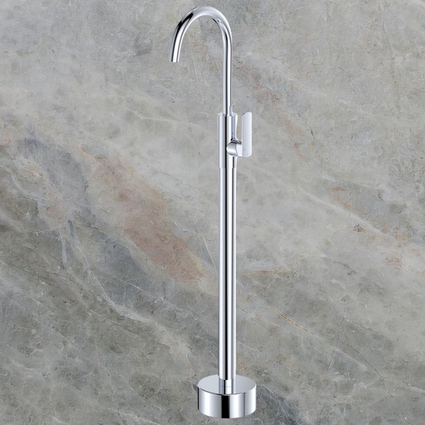 Fienza Tono Floor Mounted Basin/Bath Mixer Chrome Lead Free