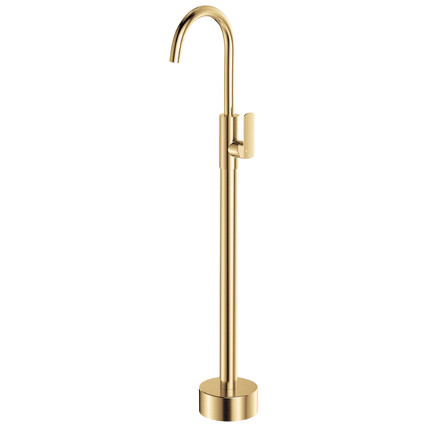 Fienza Tono Floor Mounted Basin/Bath Mixer Urban Brass Lead Free