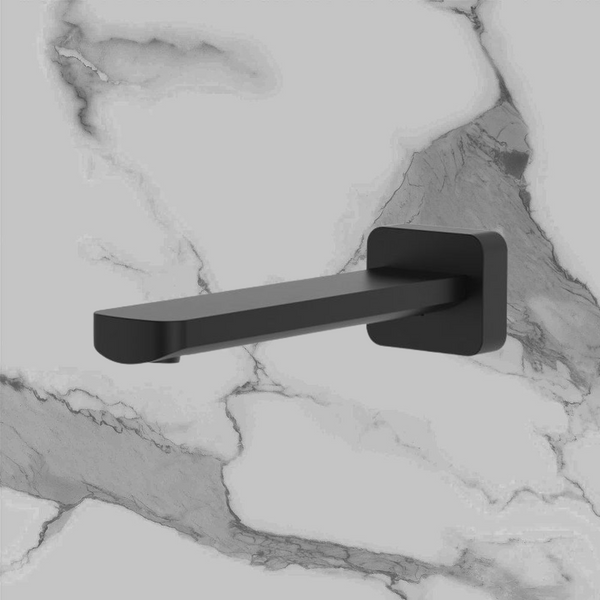 Fienza Tono 180 mm Basin/Bath Outlet Matte Black