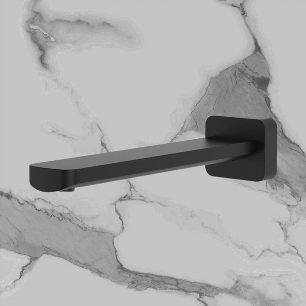 Fienza Tono 220 mm Basin/Bath Outlet Matte Black