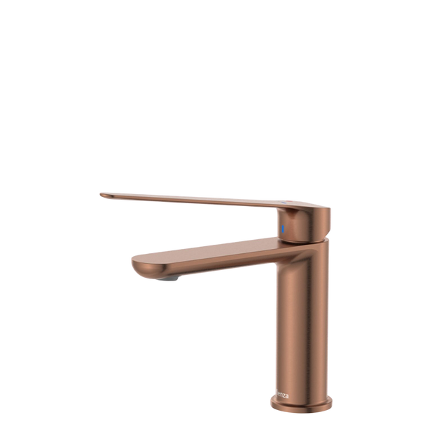 Fienza Empire Care Basin Mixer Cold Start Brushed Copper Lead Free