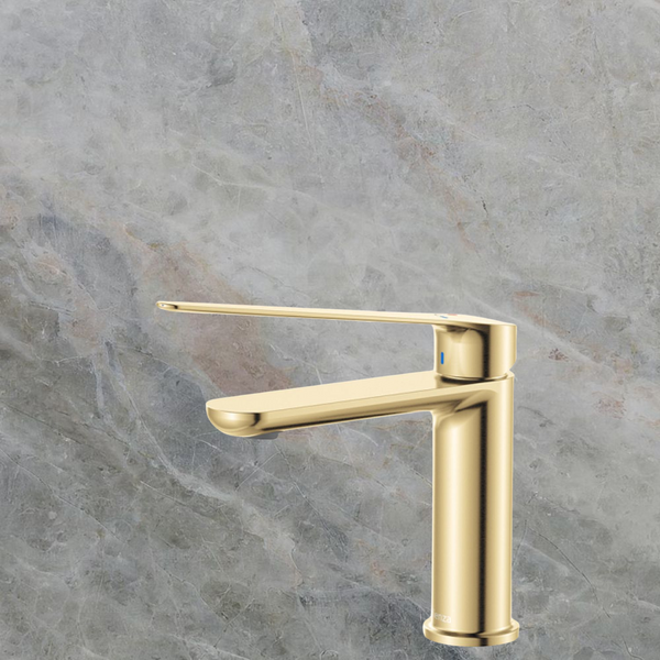 Fienza Empire Care Basin Mixer Cold Start Urban Brass Lead Free