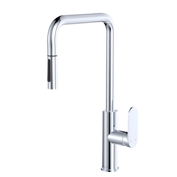 Fienza Empire Slim Pull Out Sink Mixer Chrome Lead Free