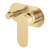 Fienza Empire Slim Wall Diverter Mixer Large Oval Plate Horizontal Urban Brass Lead Free
