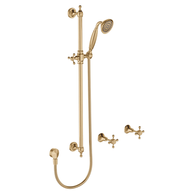 Fienza Lillian Rail Shower Set Urban Brass