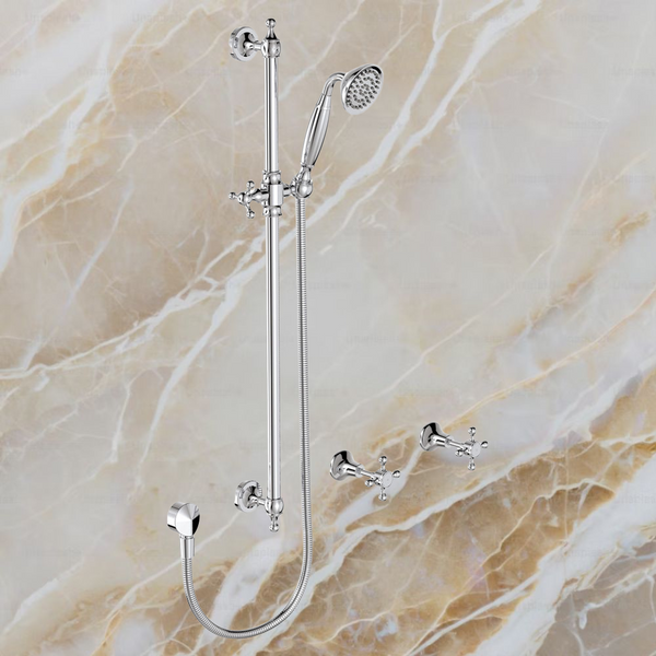 Fienza Lillian Rail Shower Set Chrome