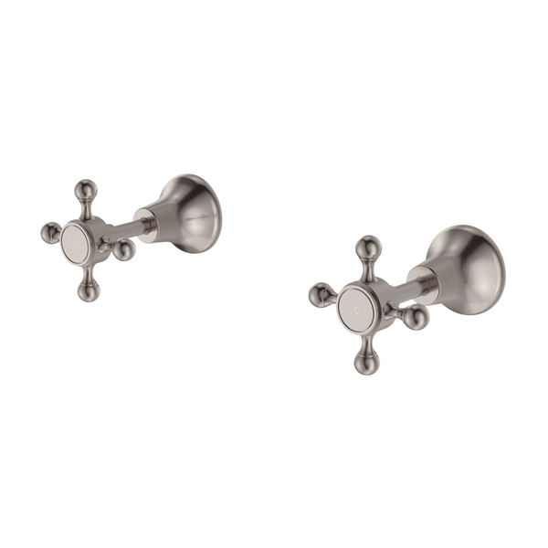 Fienza Lillian Wall Top Assemblies Brushed Nickel