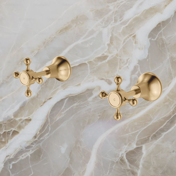 Fienza Lillian Wall Top Assemblies Urban Brass