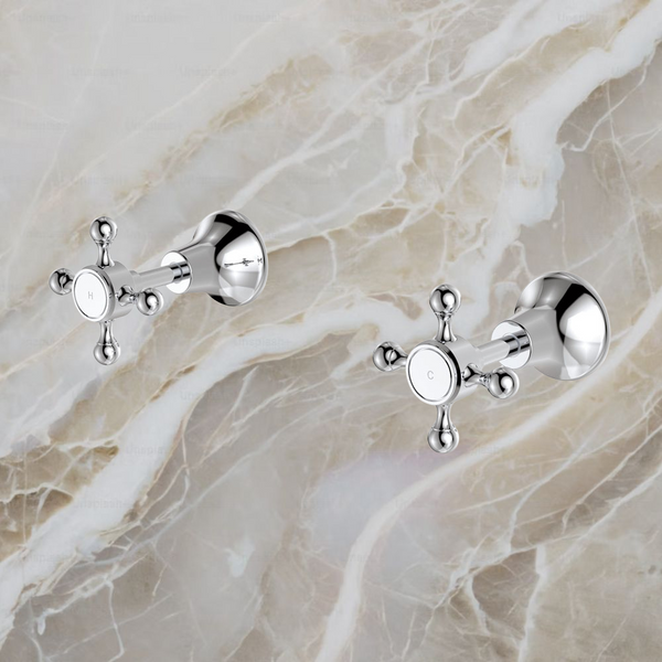 Fienza Lillian Wall Top Assemblies Chrome