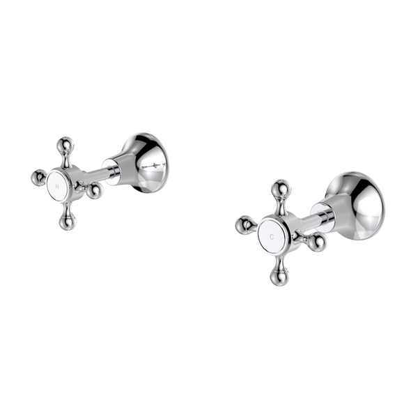 Fienza Lillian Wall Top Assemblies Chrome