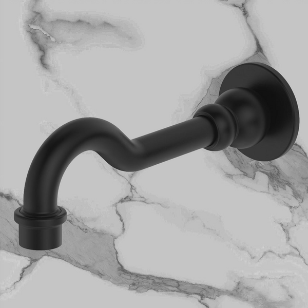 Fienza Lillian Basin/Bath Outlet Matte Black