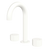 Fienza Kaya Round Hob Set Round Taps Matte White