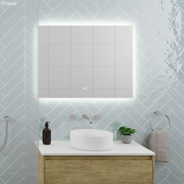 Fienza Kaya Round Taps Wall Basin/Bath 180mm Outlet Set Chrome Lead Free
