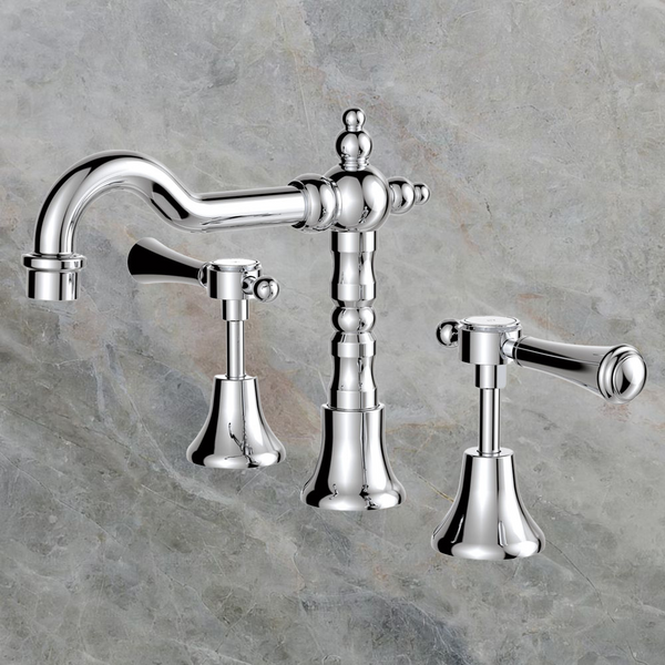 Fienza Lillian Lever Basin Set Chrome