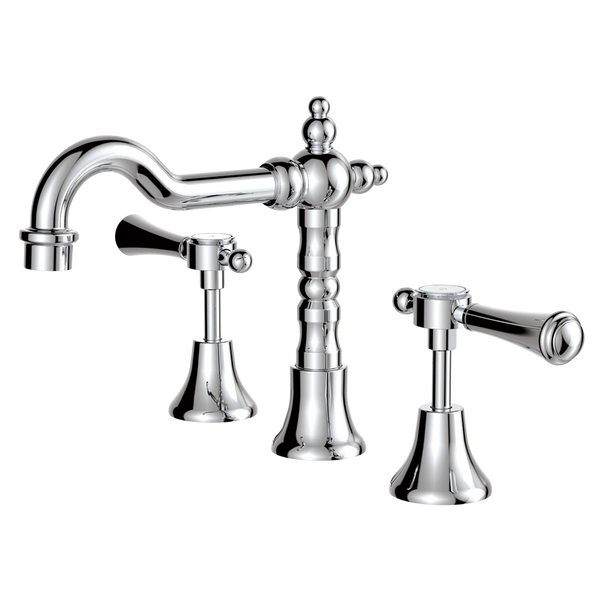 Fienza Lillian Lever Basin Set Chrome