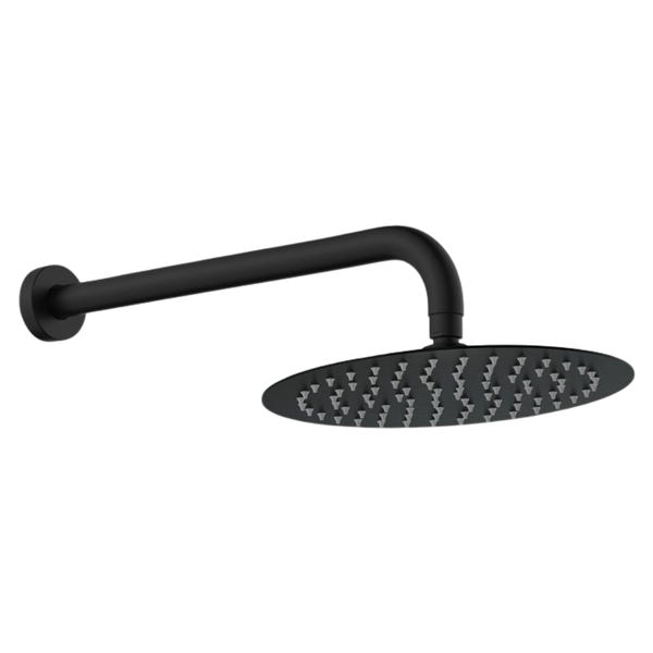 Fienza Kaya Shower Arm Set Matte Black
