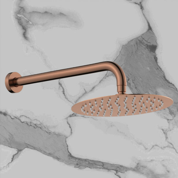 Fienza Kaya Shower Arm Set Brushed Copper
