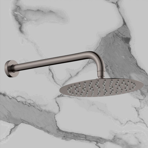 Fienza Kaya Shower Arm Set Gunmetal