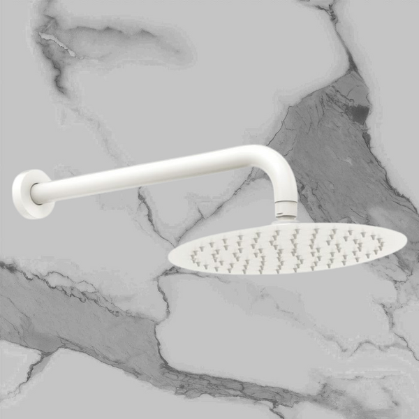 Fienza Kaya Shower Arm Set Matte White