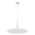 Fienza Kaya Ceiling Shower 250mm Head 350mm Drop Matte White