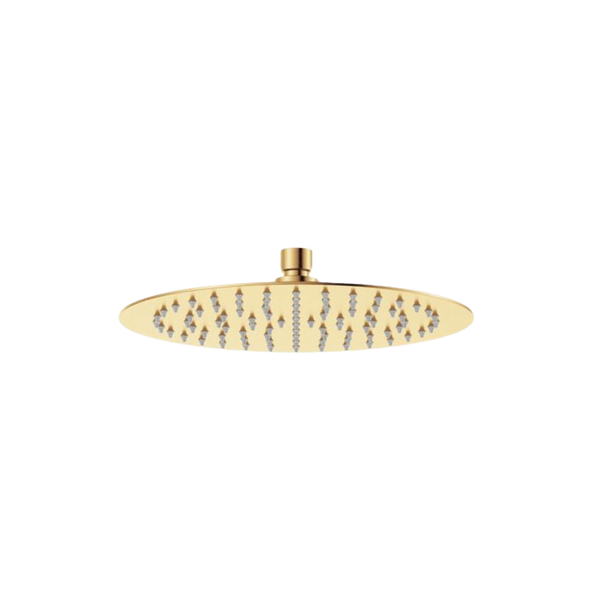 Fienza Kaya Shower Head 250mm Urban Brass