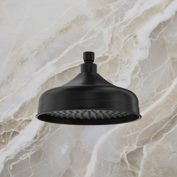 Fienza Lillian Shower Head Matte Black