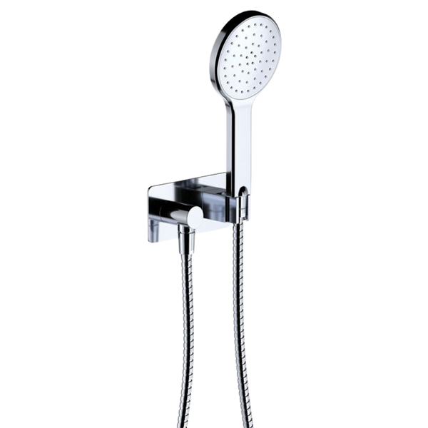 Fienza Kaya Hand Shower Rectangular Plate Chrome