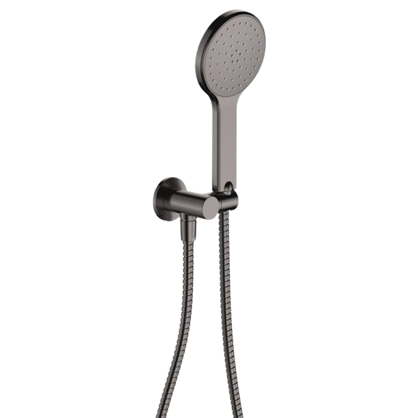 Fienza Kaya Hand Shower Round Plate Gunmetal