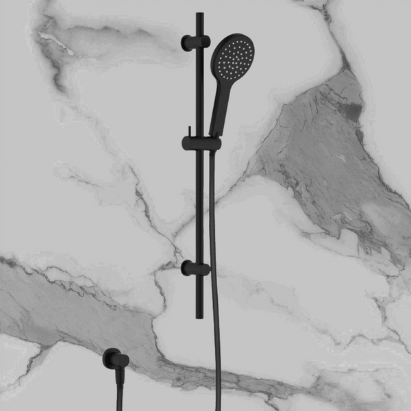 Fienza Kaya Rail Shower Matte Black