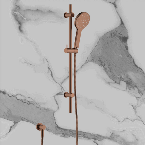 Fienza Kaya Rail Shower Brushed Copper