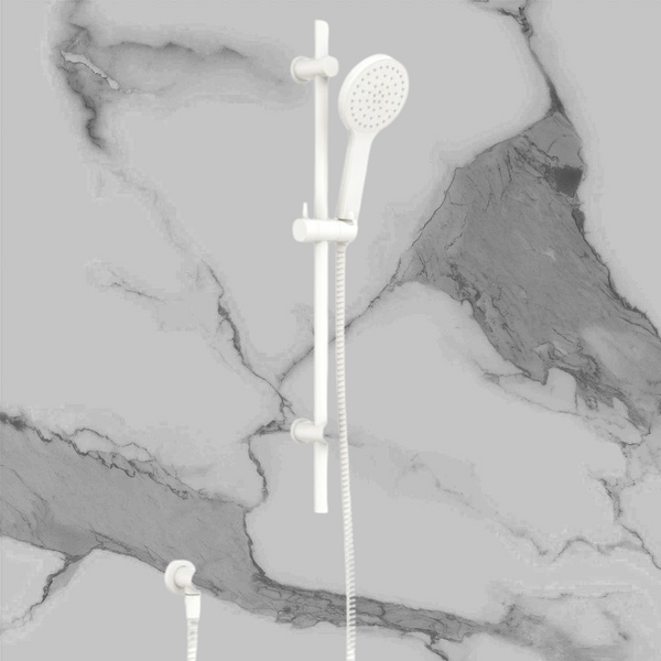 Fienza Kaya Rail Shower Matte White