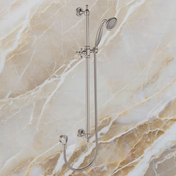 Fienza Lillian Rail Shower Brushed Nickel