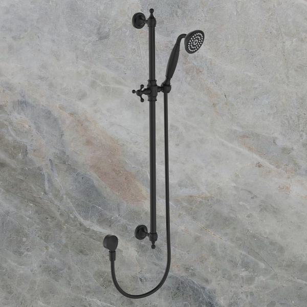 Fienza Lillian Rail Shower Matte Black