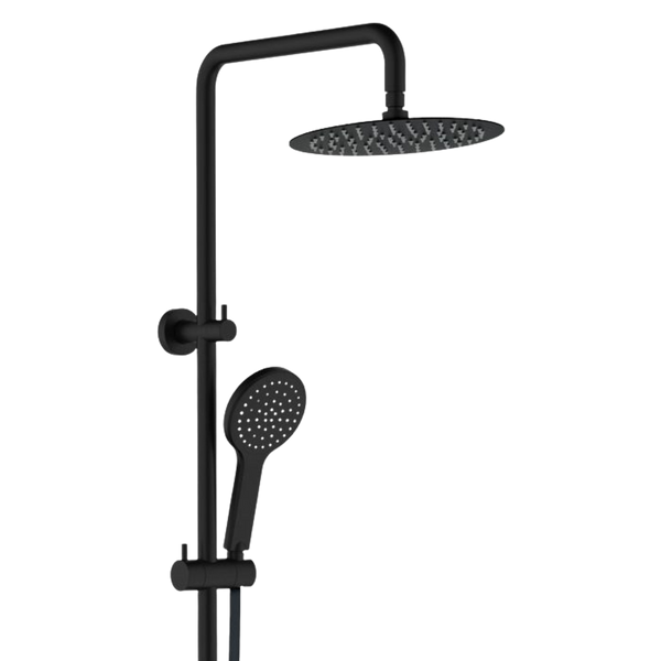 Fienza Kaya Twin Shower Matte Black